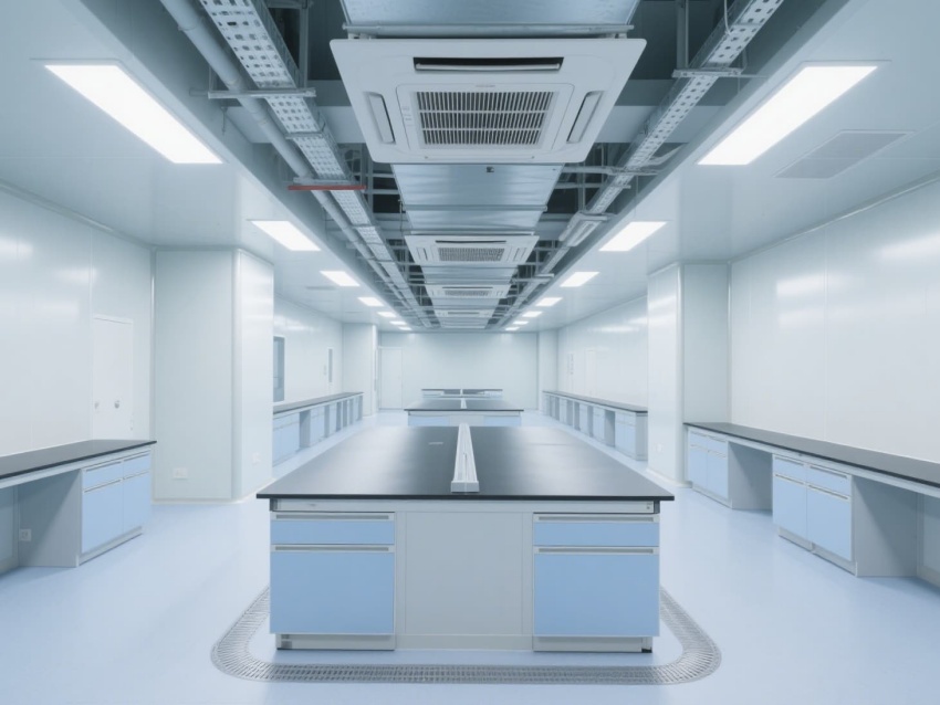 宣城2000平萬級實驗室凈化裝修工程