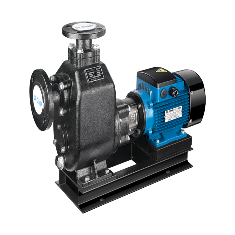 單級單吸無堵塞自吸式排污泵，開式無堵塞葉輪，軸向入口和徑向出口，采用后拉式結(jié)構(gòu)，維修無須拆除泵體及管路。